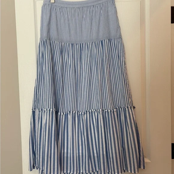 J. Crew Maxi Striped Women's Skirt - Picture 1 of 4